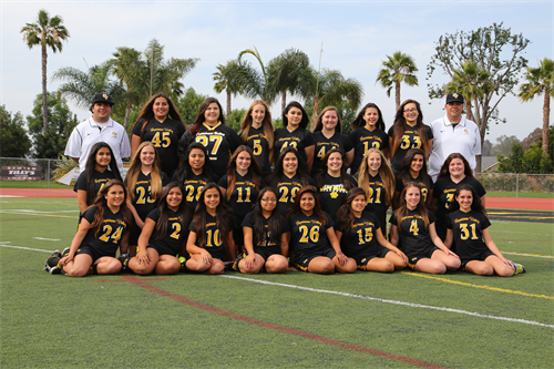 2014 JUNIOR VARSITY TEAM