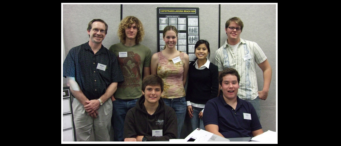 Students and teacher