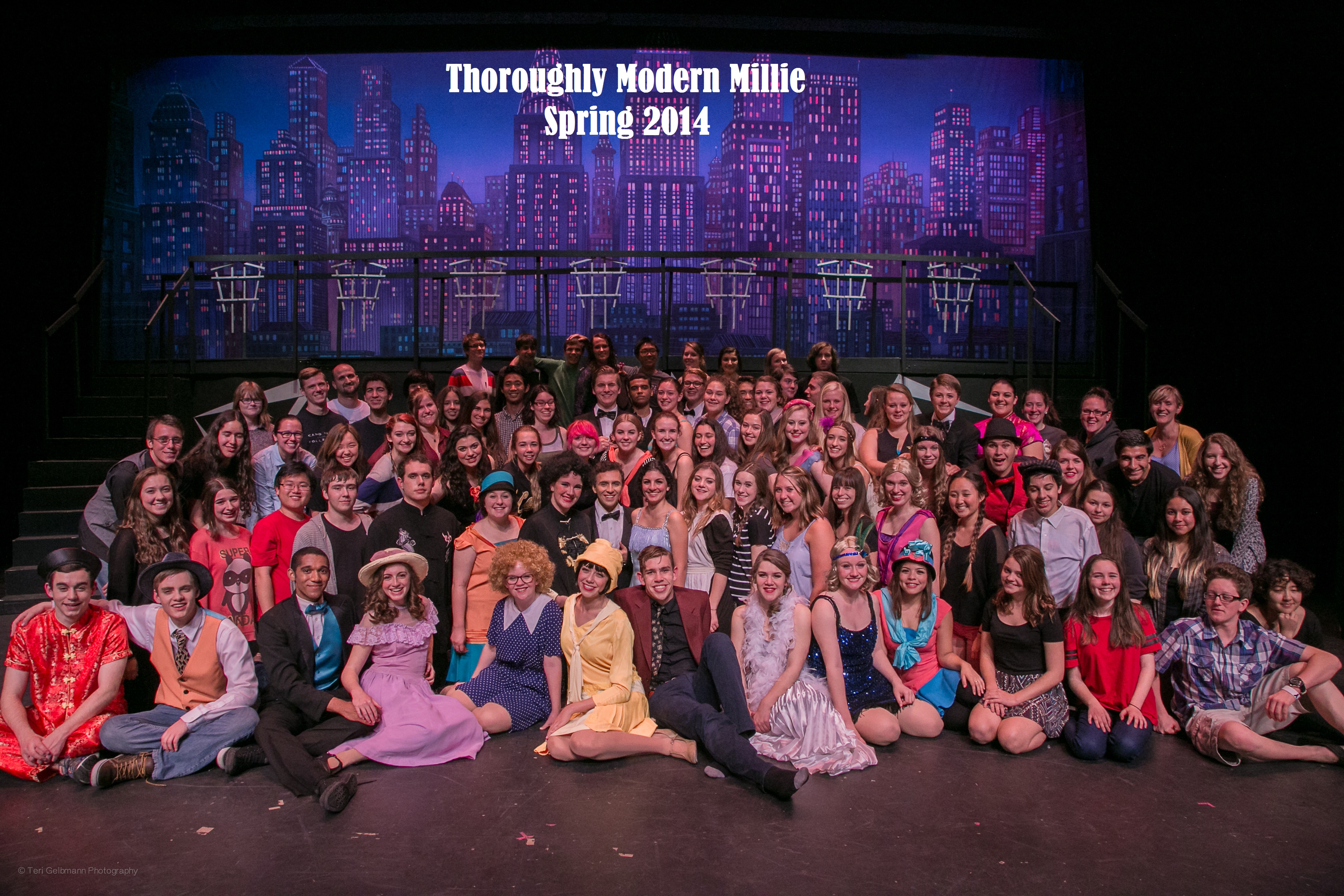 Thoroughly Modern Millie, Spring 2014