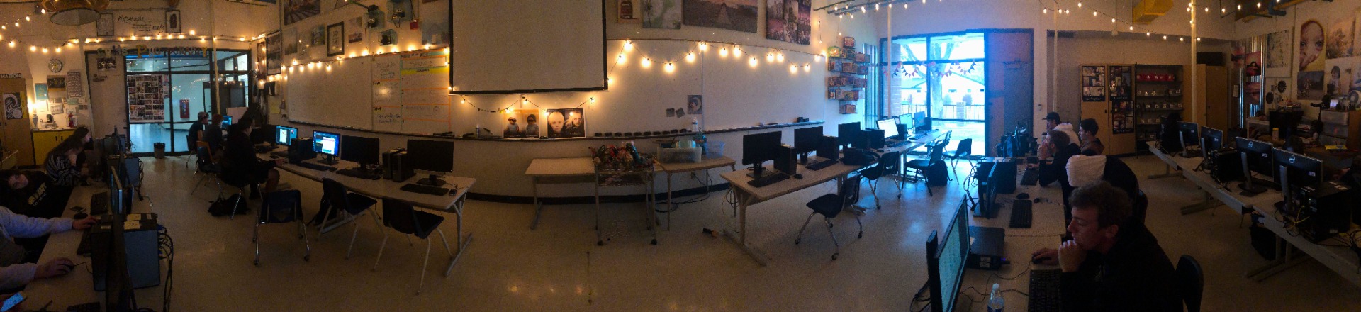 classroom panorama